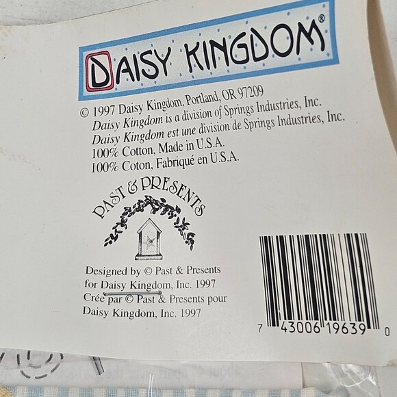 Daisy Kingdom Quick Quilt Kitty Angel Panel Ket 0137 04001 Preprinted 36 x 45 - Picture 12 of 13